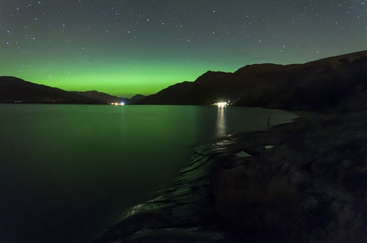 Aurora-Borealis-at-Rowardennan