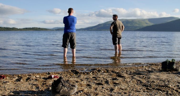 two-people-standing-at-Sallochy-beach
