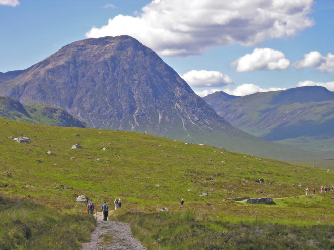 approaching-Buachaille-Etive-Mor
