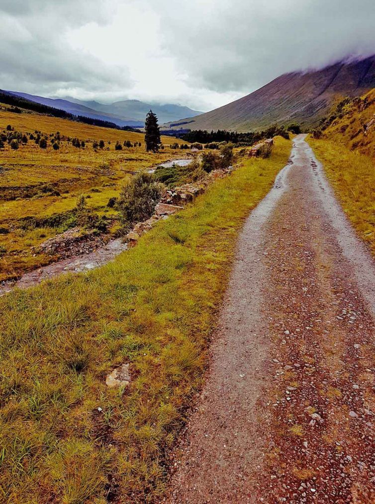 leaving-tyndrum-heading-north