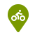 green infographic white person on bike