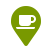 green infographic white cup and saucer