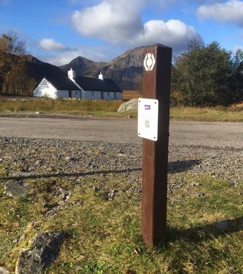 QR code survey sign in Glencoe