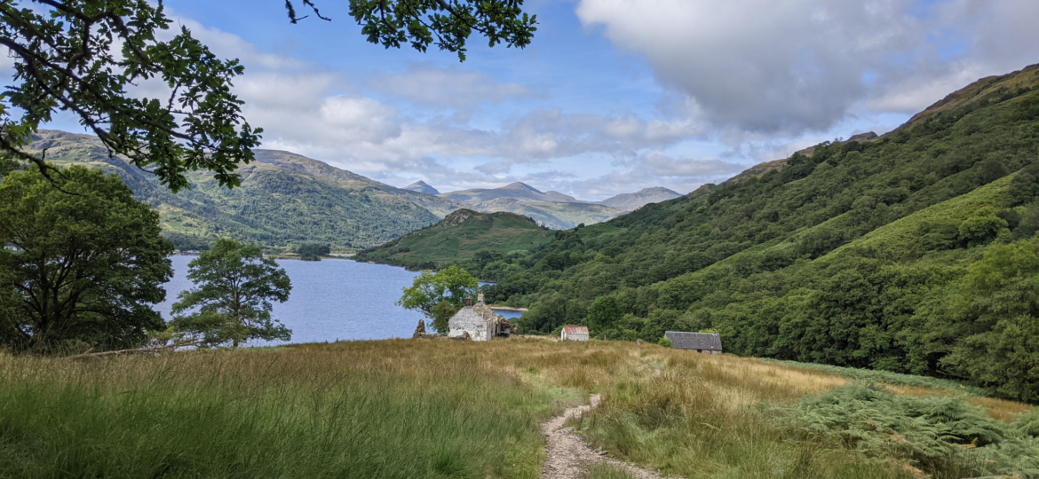 Views over Doune Bothy