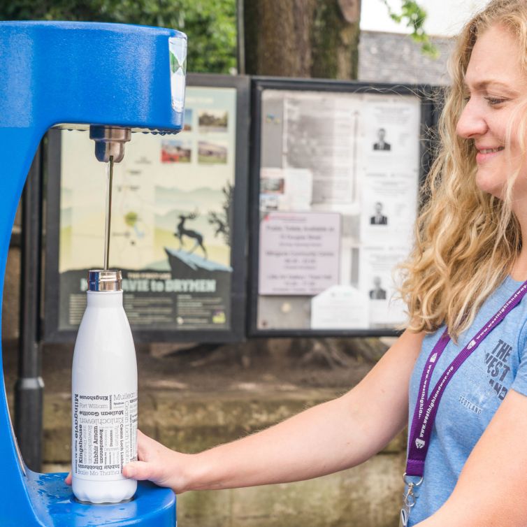 Top up tap in Milngavie