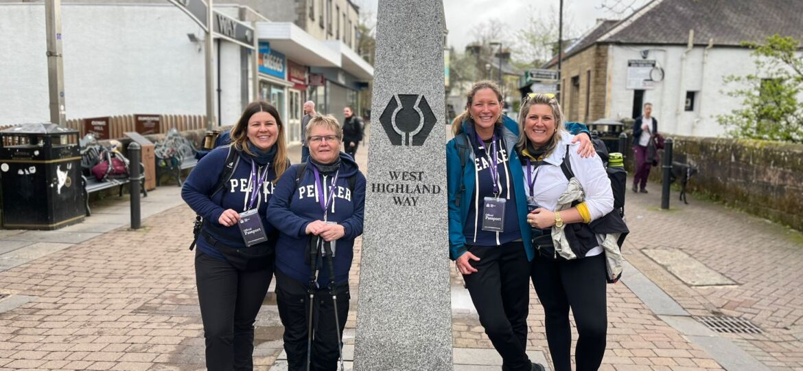 WHW Fundraisers by obelisk in Milngavie