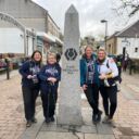 WHW Fundraisers by obelisk in Milngavie
