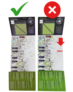 Official WHW passport on the left